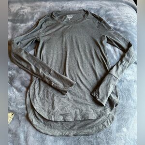 Athleta grey long sleeve